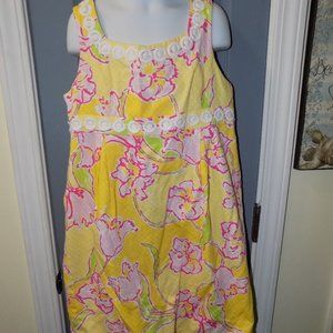 Lilly Pulitzer Starfruit Yellow Day Lilly Dress